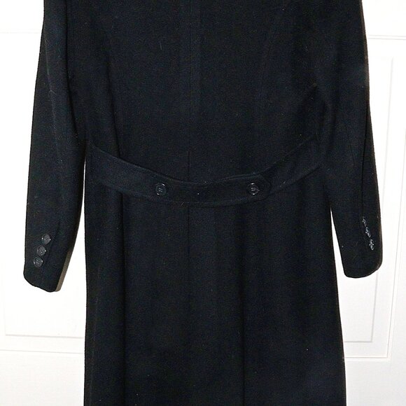 Vintage Halston sz 10 fully lined winter maxi coat - Picture 3 of 5